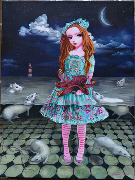 Bondero.Clotilda and little mices