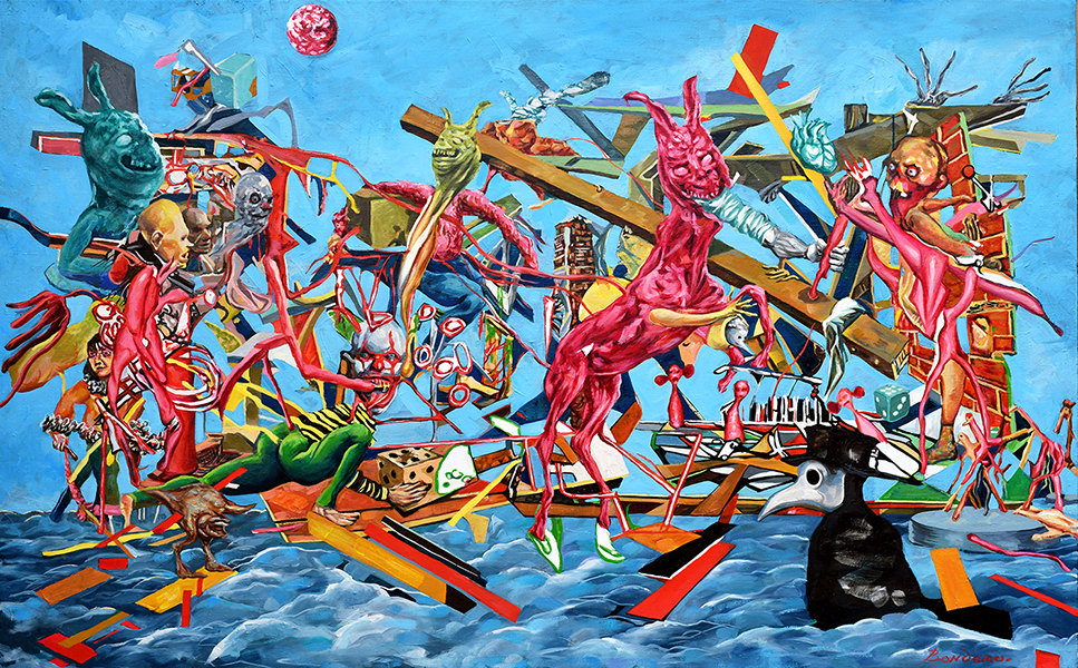 Bondero.Abduction of the Holy Grail